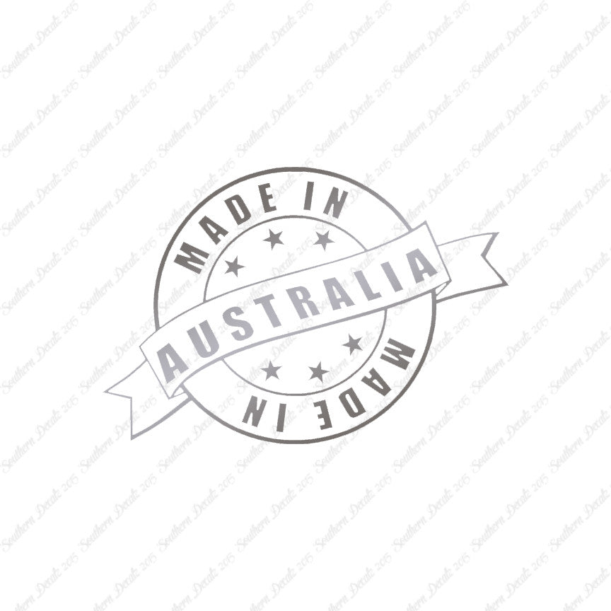 Made In Australia Stamp Logo