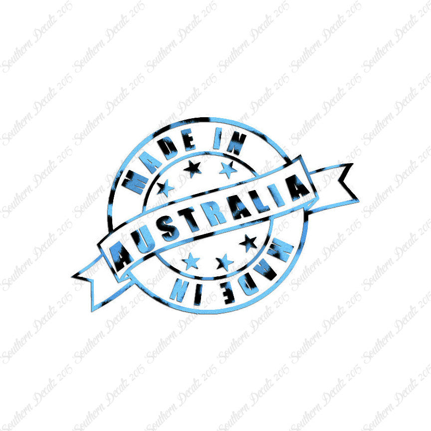 Made In Australia Stamp Logo