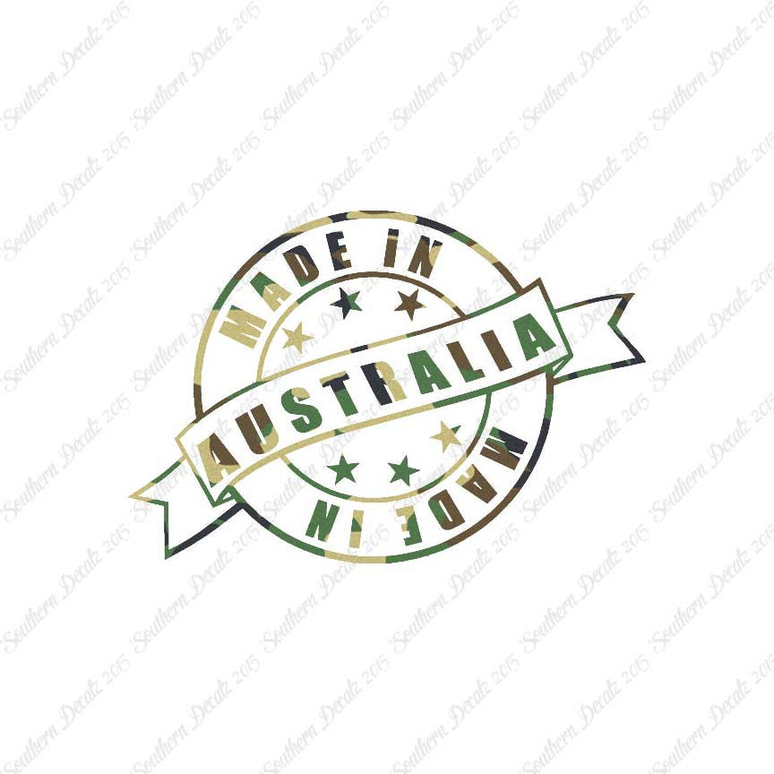 Made In Australia Stamp Logo
