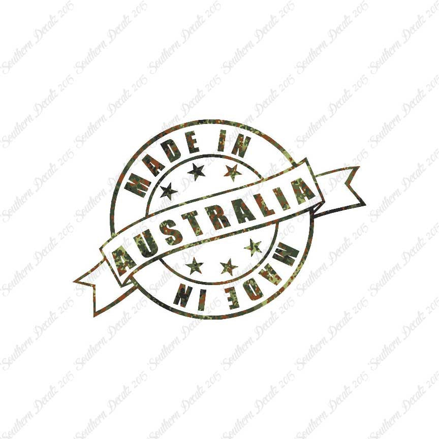 Made In Australia Stamp Logo