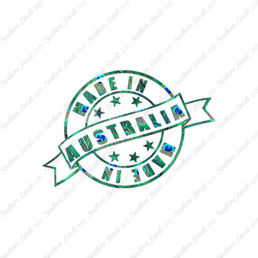 Made In Australia Stamp Logo