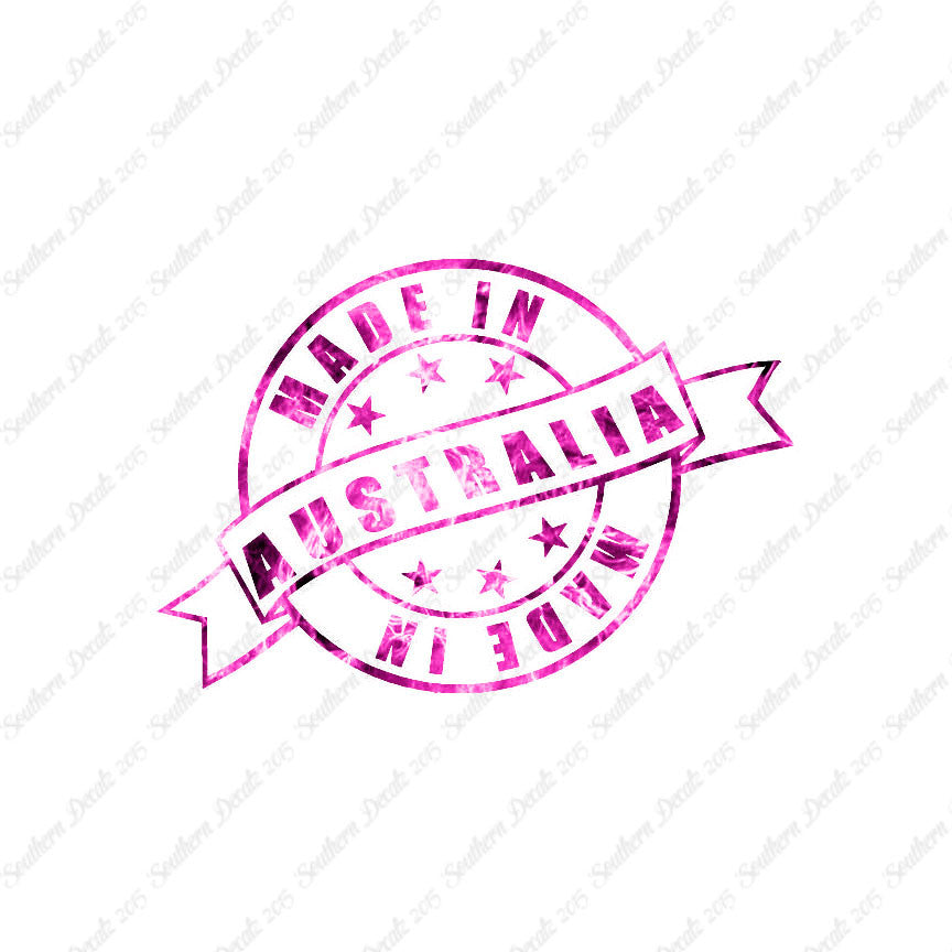 Made In Australia Stamp Logo