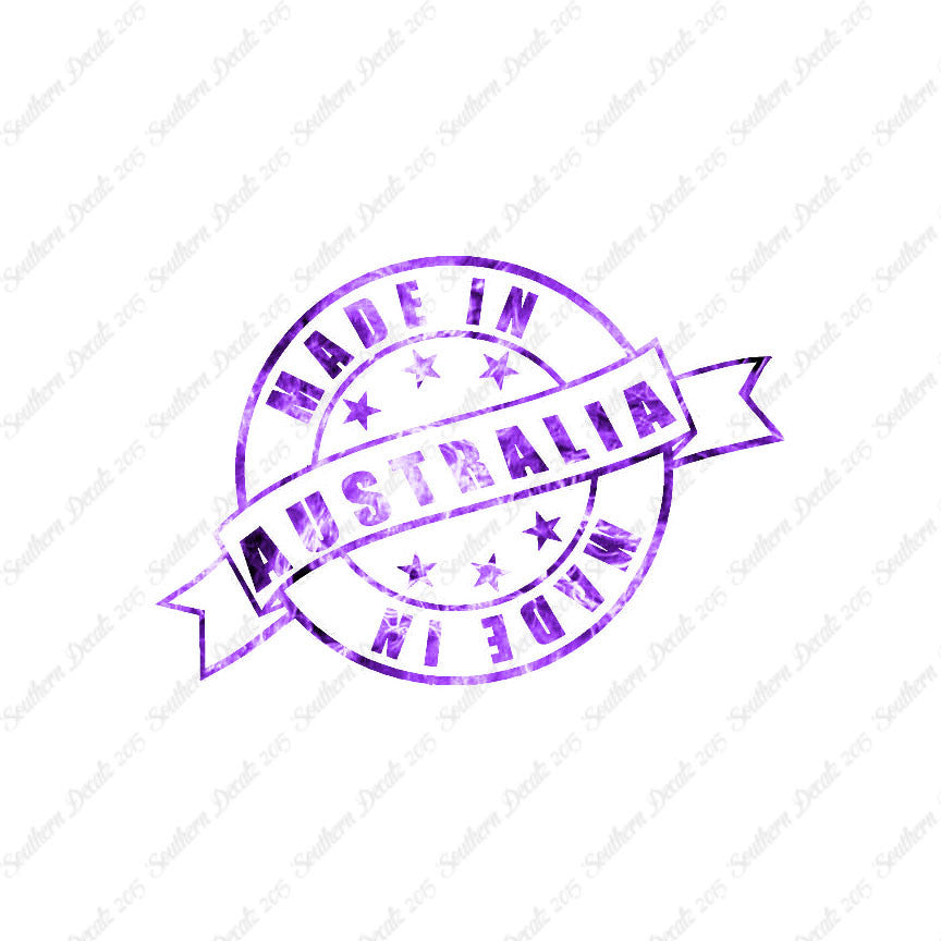 Made In Australia Stamp Logo