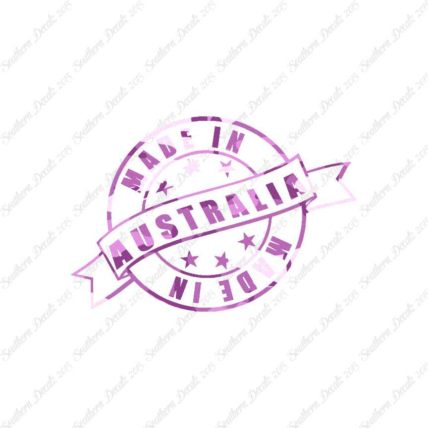Made In Australia Stamp Logo