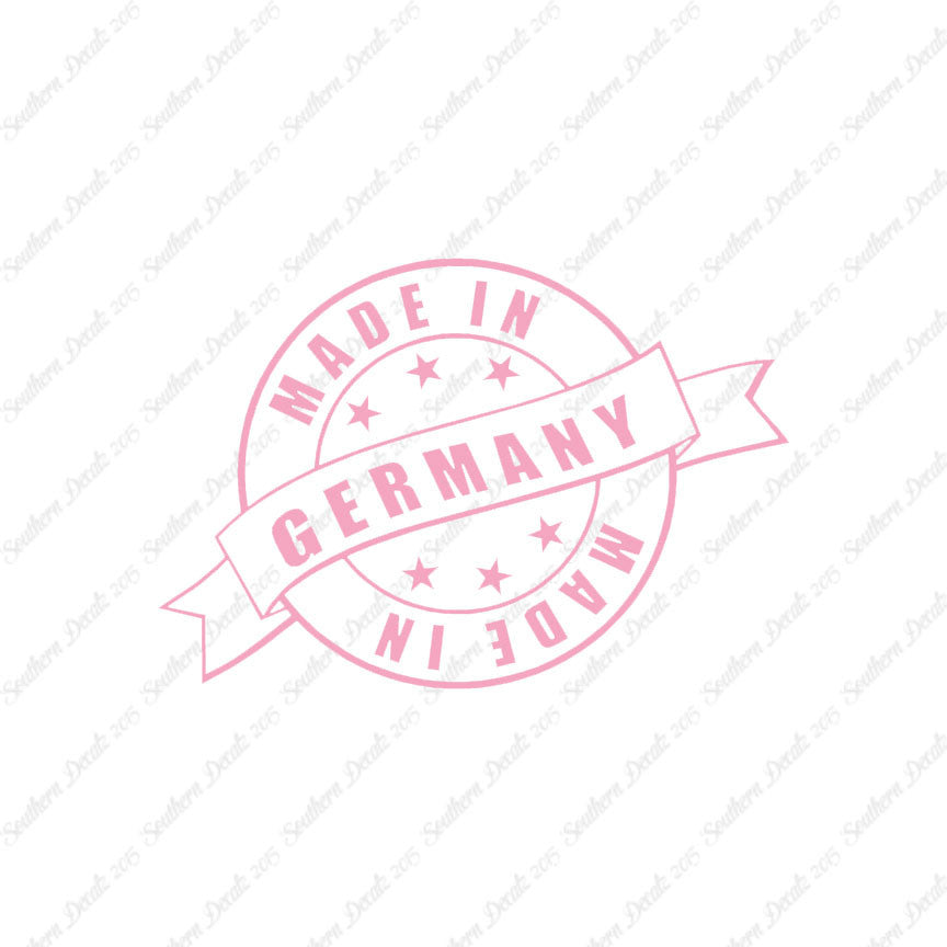 Made In Germany Stamp Logo