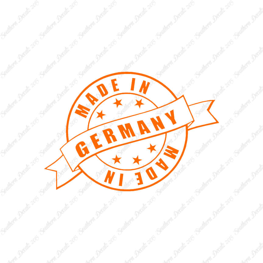 Made In Germany Stamp Logo