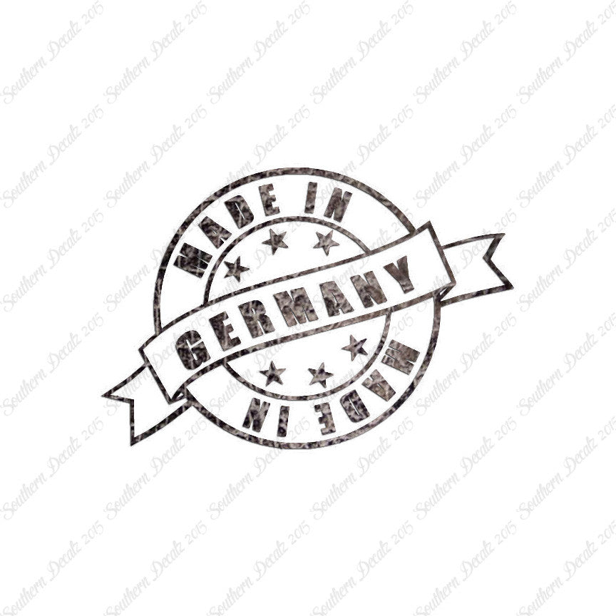 Made In Germany Stamp Logo