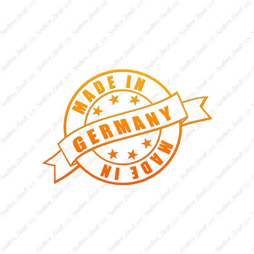 Made In Germany Stamp Logo