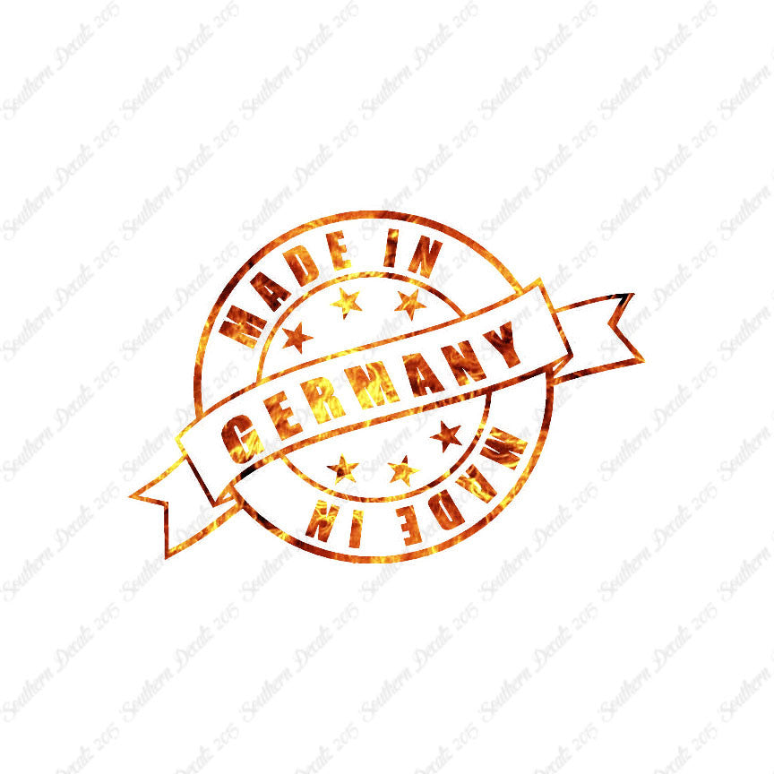 Made In Germany Stamp Logo