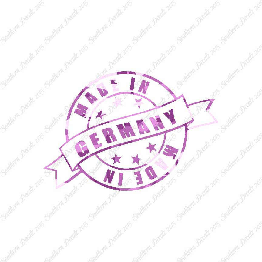 Made In Germany Stamp Logo