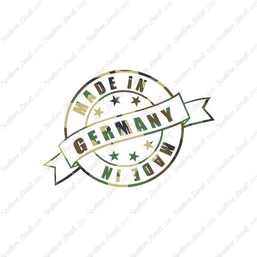 Made In Germany Stamp Logo