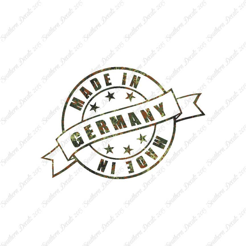 Made In Germany Stamp Logo