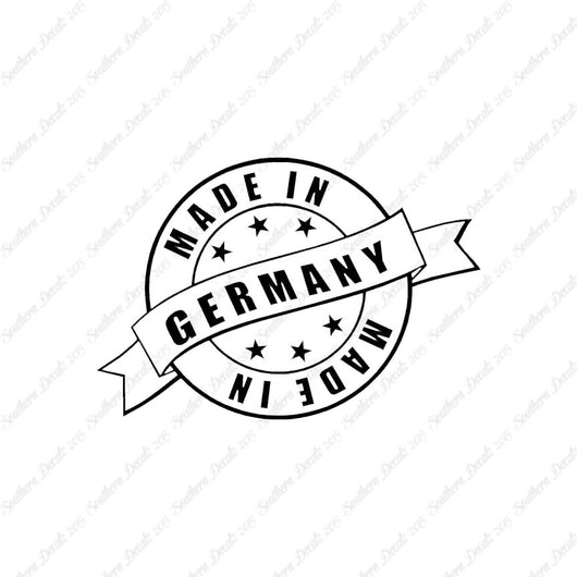Made In Germany Stamp Logo