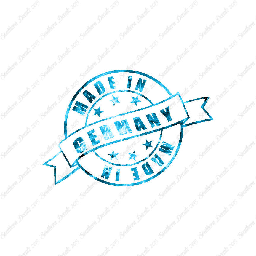 Made In Germany Stamp Logo