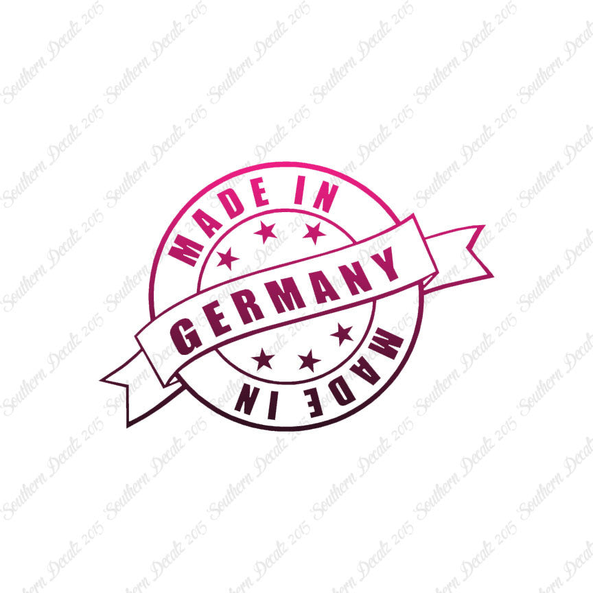 Made In Germany Stamp Logo