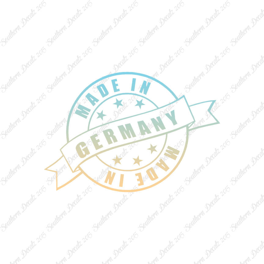 Made In Germany Stamp Logo
