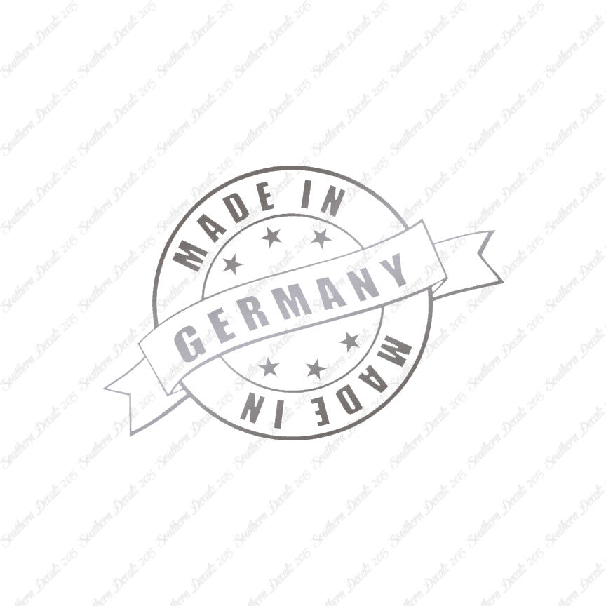 Made In Germany Stamp Logo