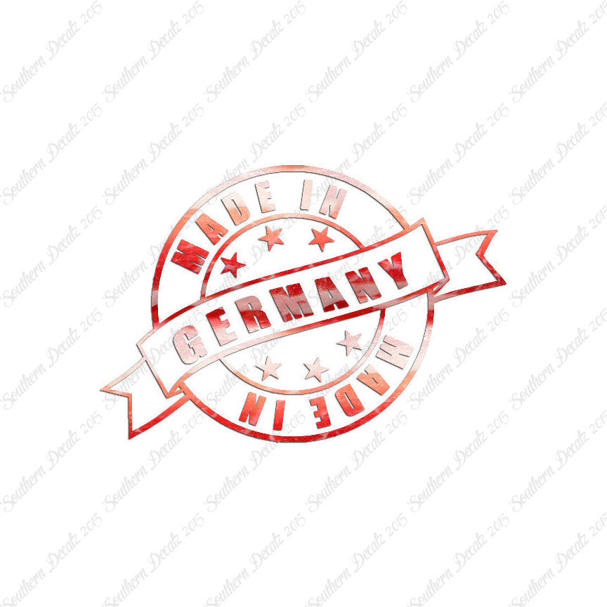 Made In Germany Stamp Logo