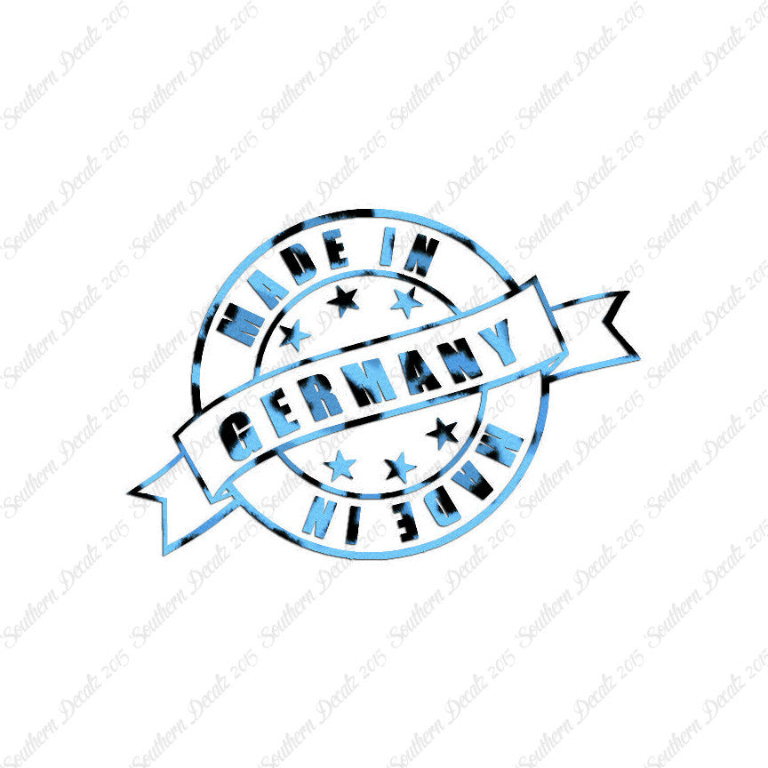 Made In Germany Stamp Logo