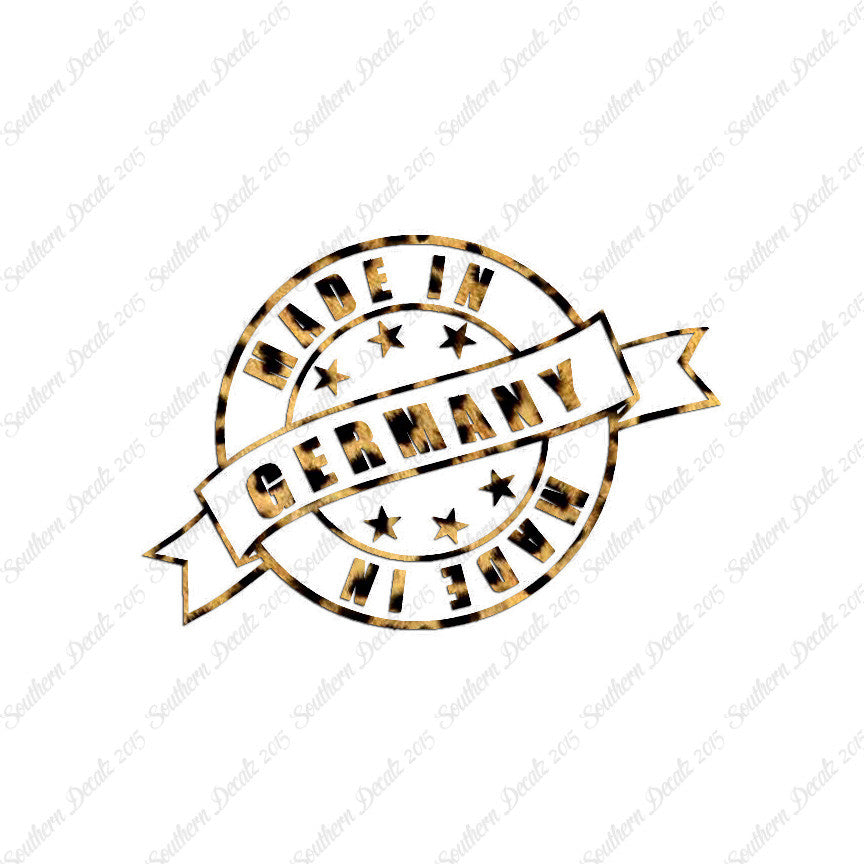Made In Germany Stamp Logo