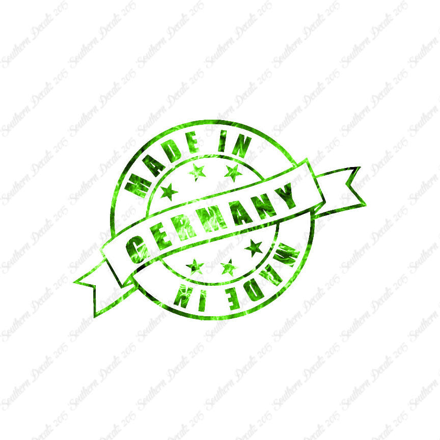 Made In Germany Stamp Logo