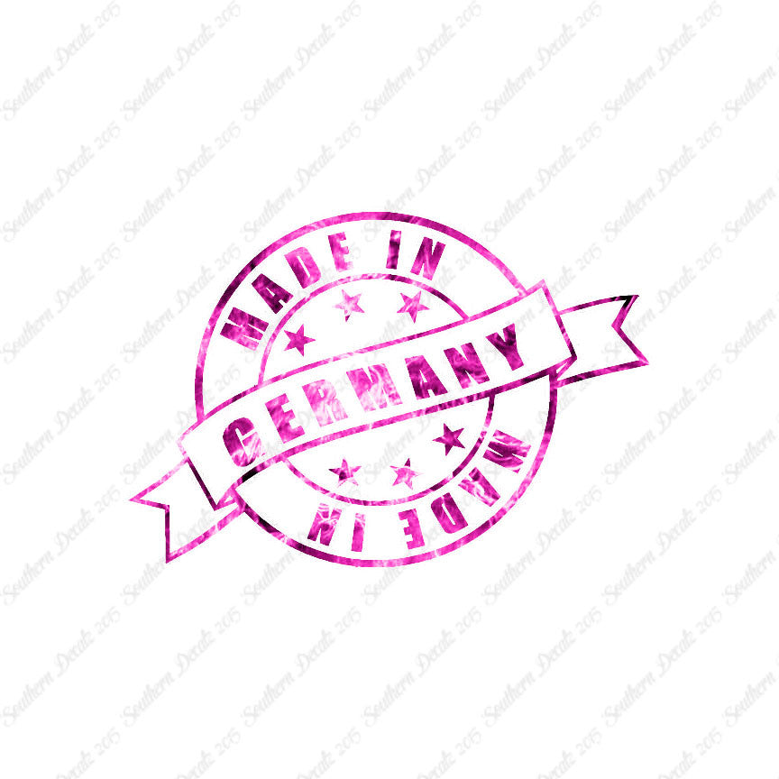 Made In Germany Stamp Logo