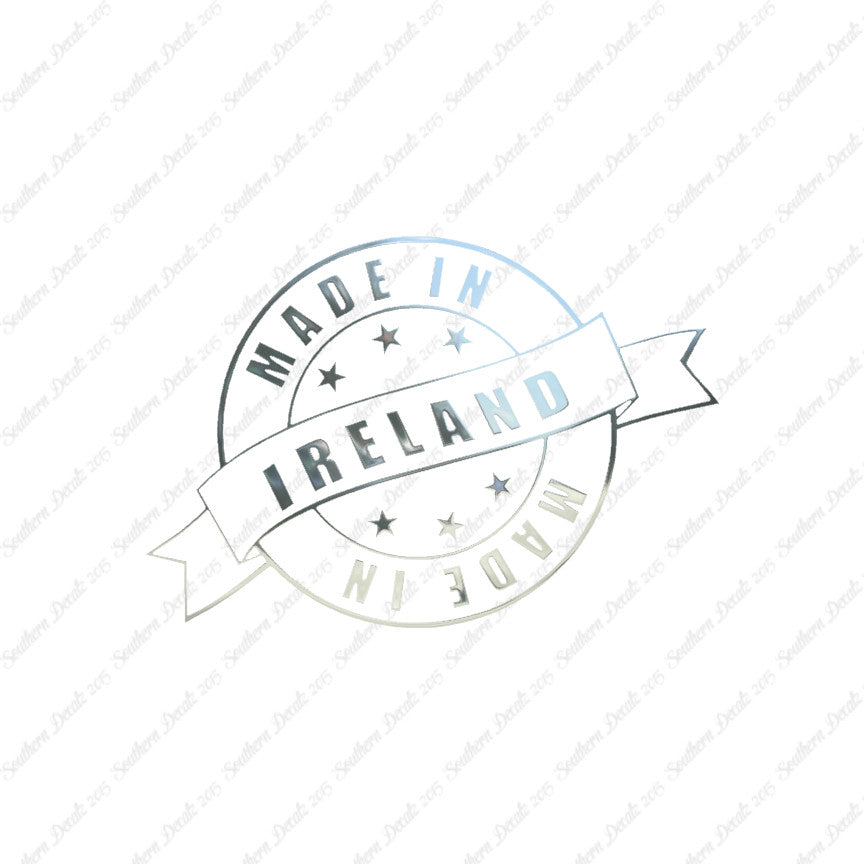 Made In Ireland Stamp Logo