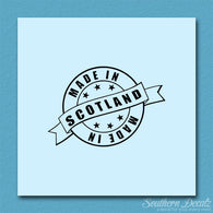Made In Scotland Stamp Logo