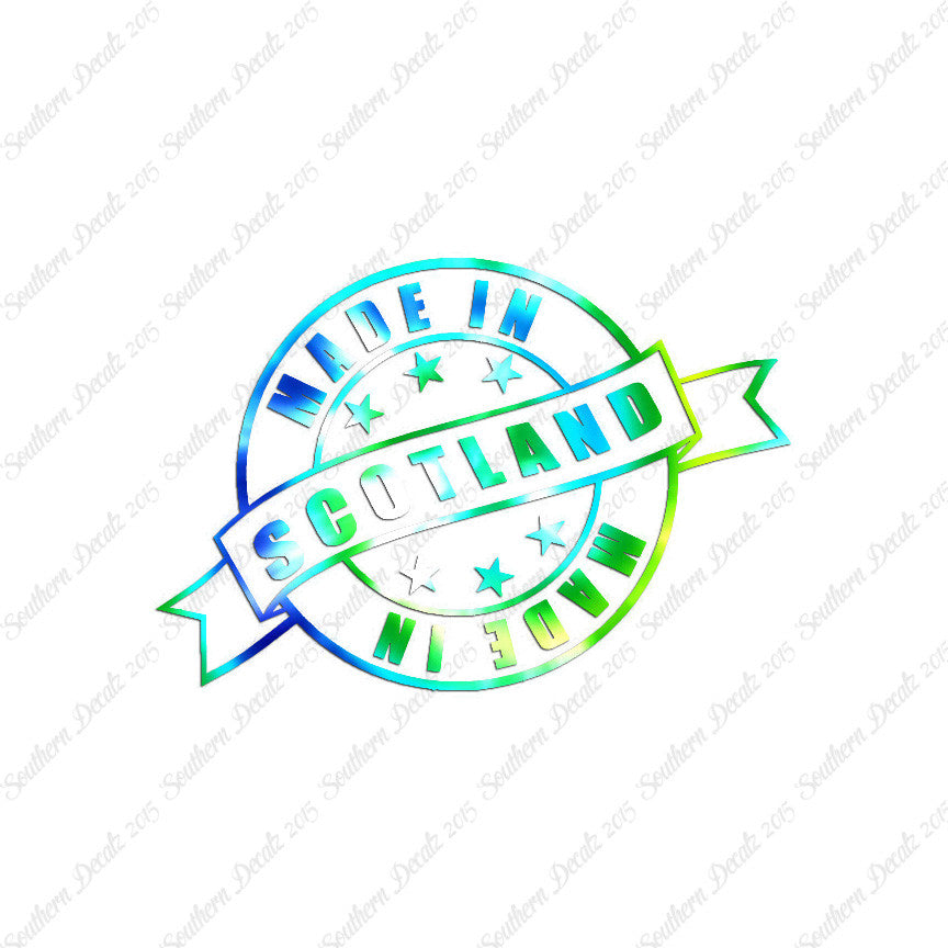 Made In Scotland Stamp Logo