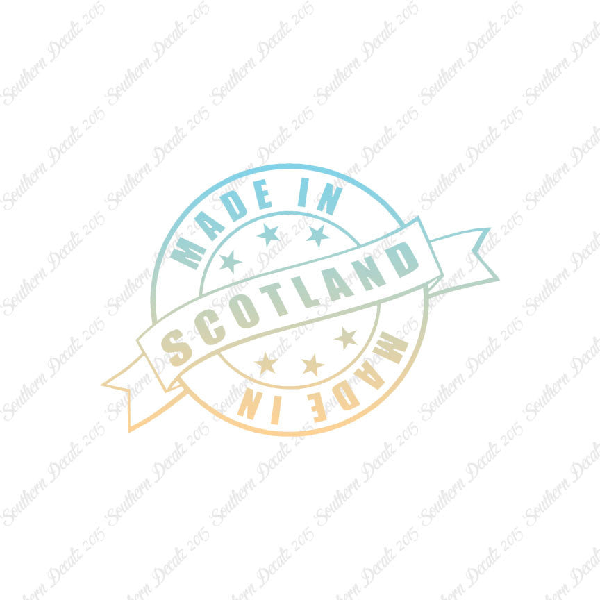Made In Scotland Stamp Logo