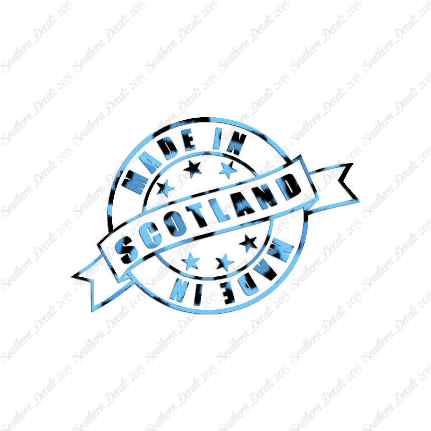 Made In Scotland Stamp Logo