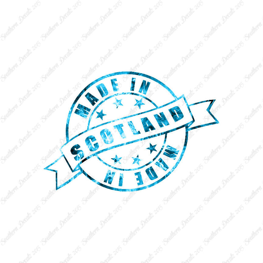 Made In Scotland Stamp Logo