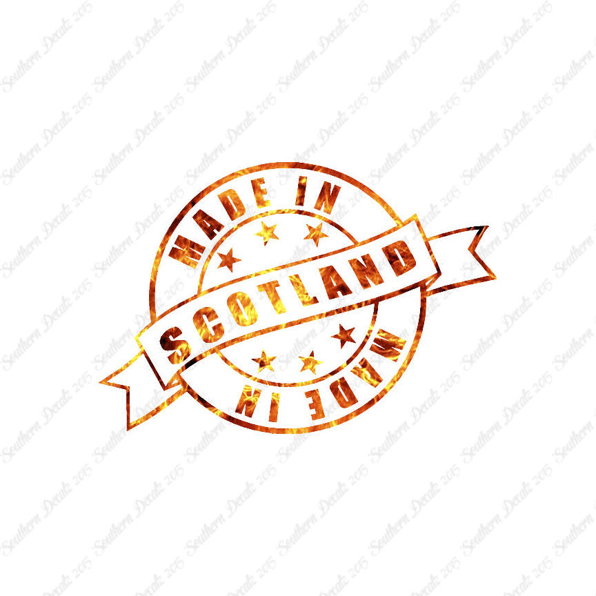 Made In Scotland Stamp Logo
