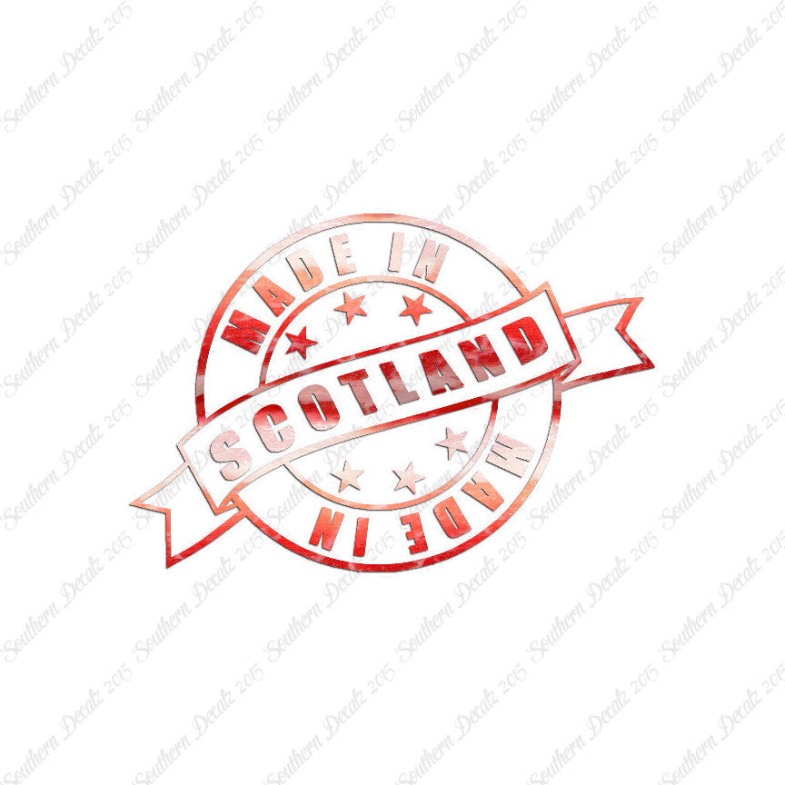 Made In Scotland Stamp Logo