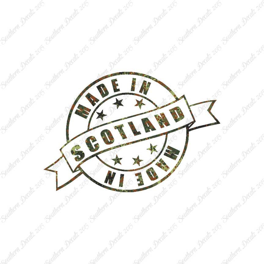 Made In Scotland Stamp Logo