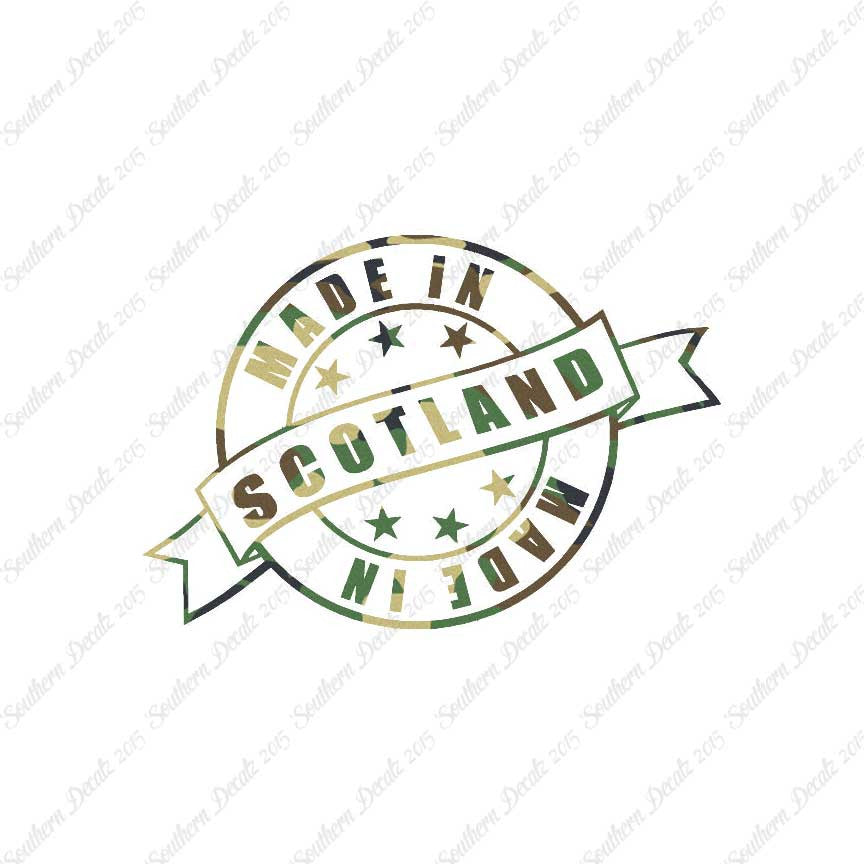 Made In Scotland Stamp Logo