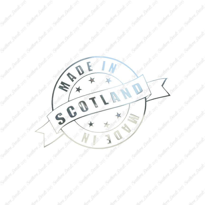 Made In Scotland Stamp Logo