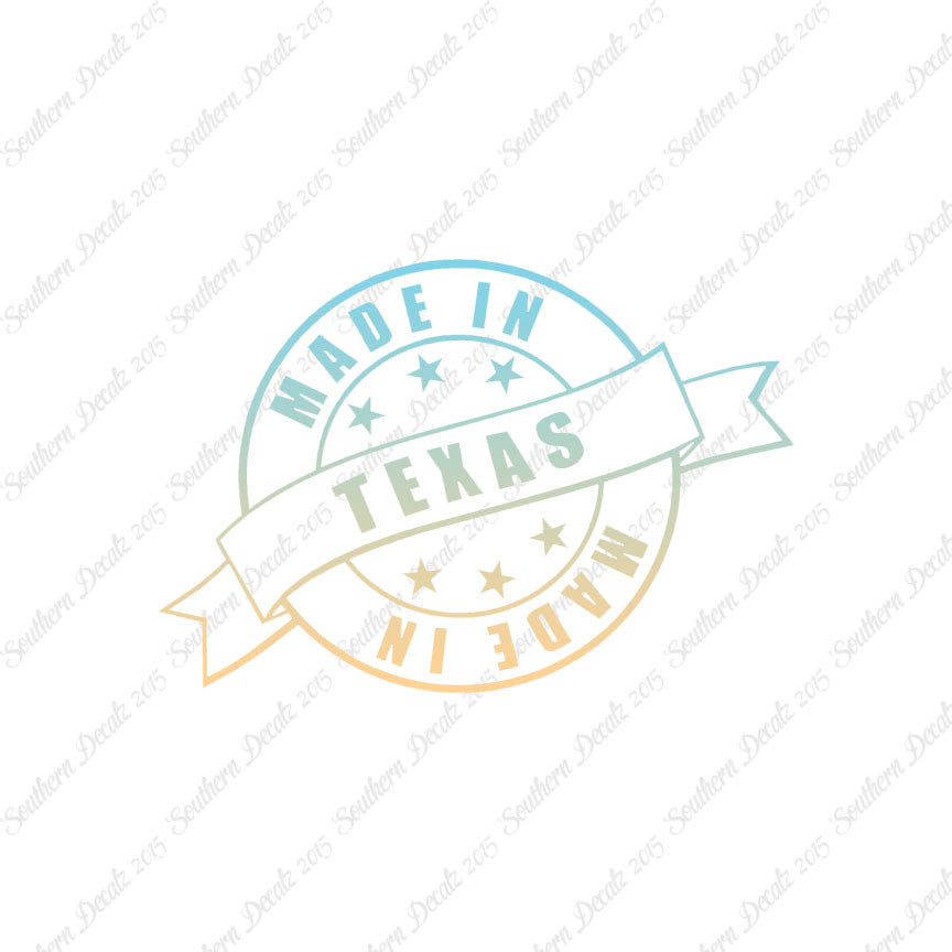 Made In Texas Stamp Logo