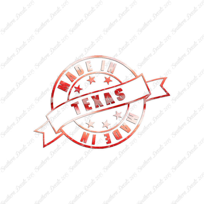 Made In Texas Stamp Logo