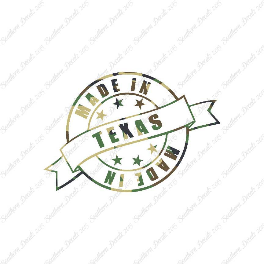 Made In Texas Stamp Logo