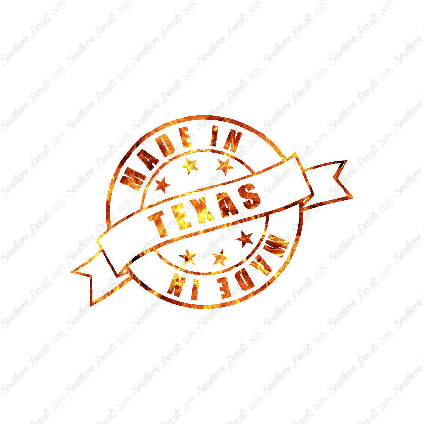 Made In Texas Stamp Logo