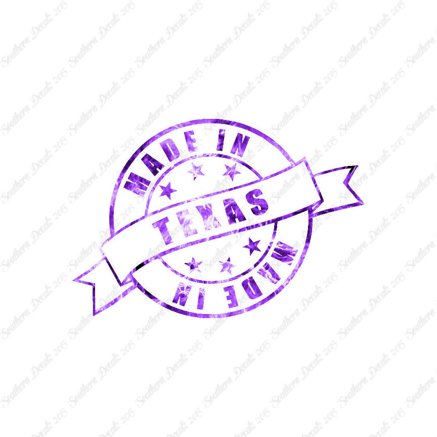 Made In Texas Stamp Logo