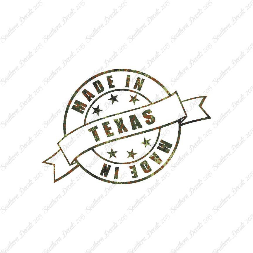 Made In Texas Stamp Logo