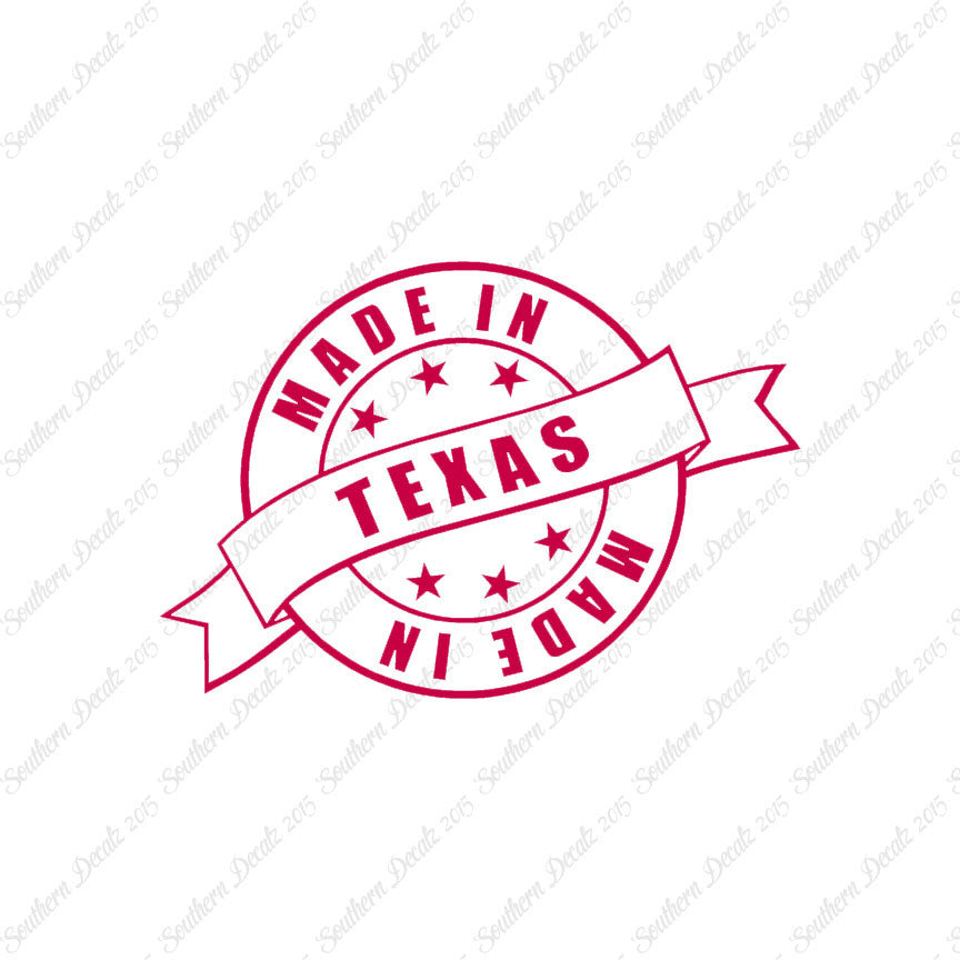 Made In Texas Stamp Logo