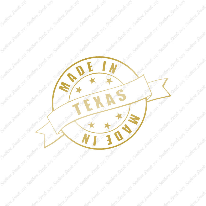 Made In Texas Stamp Logo