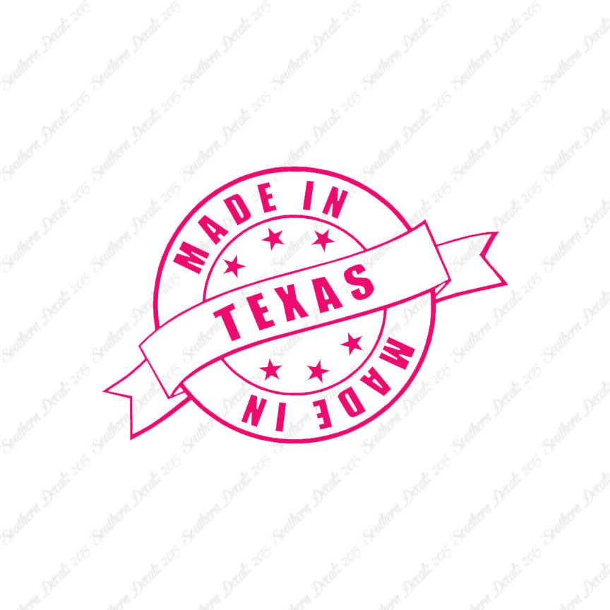 Made In Texas Stamp Logo