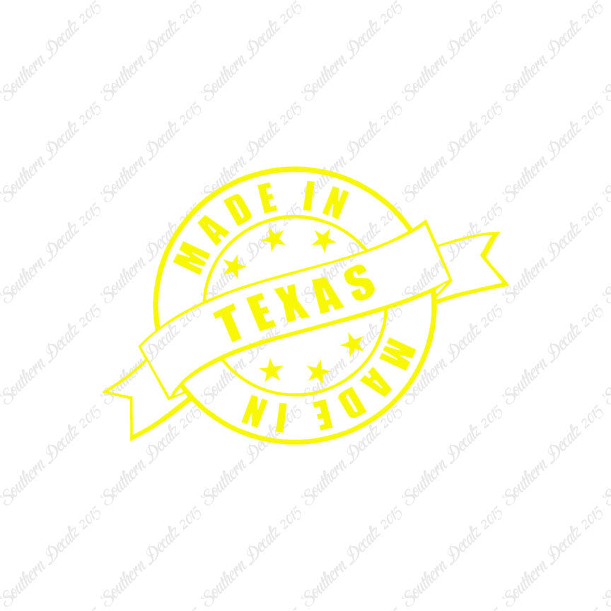 Made In Texas Stamp Logo