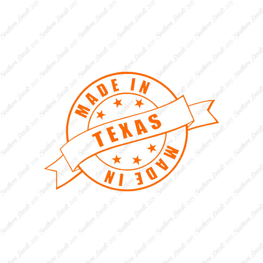 Made In Texas Stamp Logo