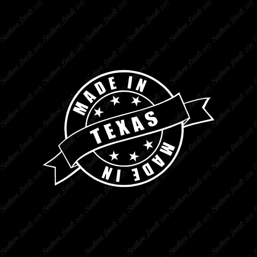 Made In Texas Stamp Logo