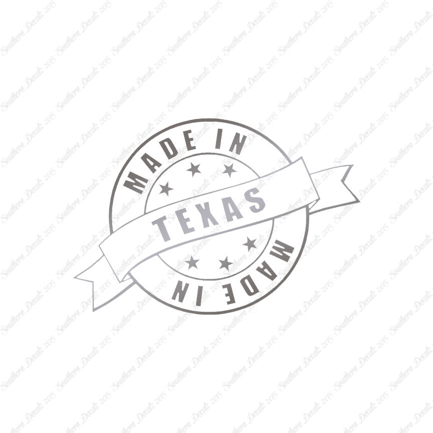 Made In Texas Stamp Logo
